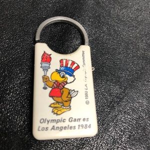 Vintage 1984 Olympics keychain